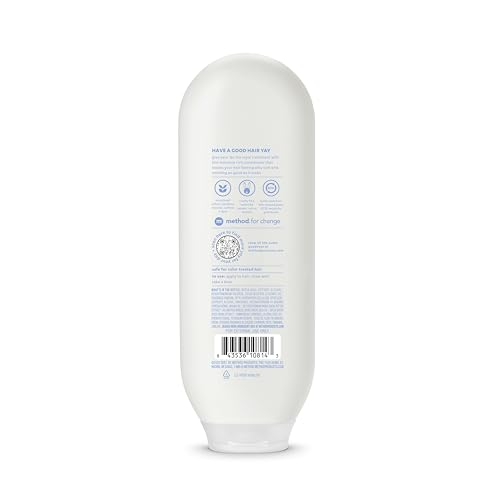 Method Moisturizing Conditioner, Simply Nourish with Shea Butter, Coconut, and Rice Milk Scent Notes, Paraben and Sulfate Free, 13.5 oz (Pack of 1)