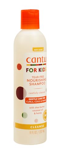 Cantu Care for Kids Tear-Free Nourishing Shampoo, 8 Fluid Ounce