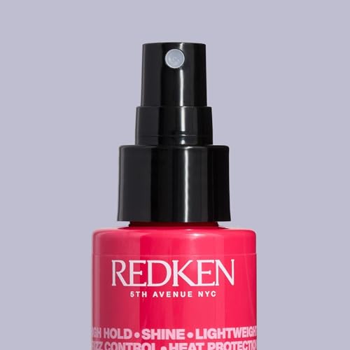 Redken Thermal Spray 22 High Hold Heat Protectant & Setting Mist – Protects from Heat Damage, Controls Frizz, Ideal for Curling & Flat Irons