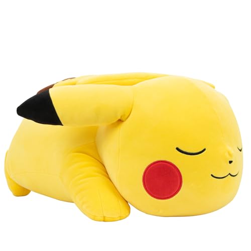 Pokémon Pikachu Sleeping Plush - 18-Inch Premium Plush in Sleeping Pose