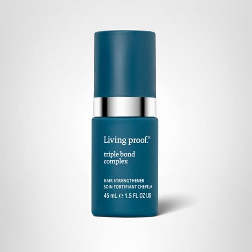 Living Proof Triple Bond Complex Leave-In Treatment & Hair Mask | Repairs Damage, Rebuilds Hair Structure, Heat Protectant for All Hair Types, 1.7 oz