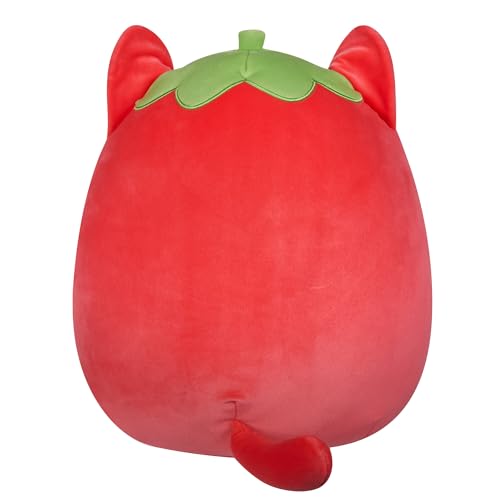 Squishmallows Original 12-Inch Olma Strawberry Cat - Official Jazwares Plush (Medium-Sized)