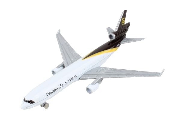 Daron Toy Airplane – UPS MD-11 – Die-Cast Metal Model Airplane Toy with Plastic Parts for Kids Ages 3+
