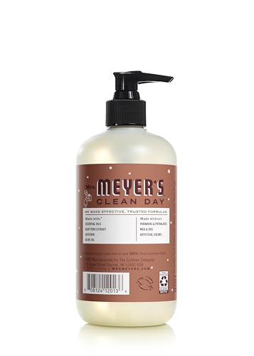 Mrs. MEYER'S CLEAN DAY Liquid Hand Soap, Limited Edition Gingerbread Scent, 12.5 Ounce Bottle