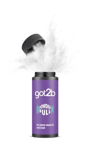 Got2B Schwarzkopf Powder'ful Unisex Root Hair Styling Powder, For Instant Volume and Root Boost, Vegan, 10g