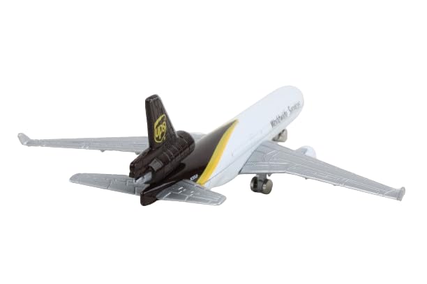 Daron Toy Airplane – UPS MD-11 – Die-Cast Metal Model Airplane Toy with Plastic Parts for Kids Ages 3+