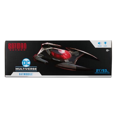 McFarlane Toys - DC Multiverse Batmobile (Batman Beyond) Vehicle with Lights and Sound