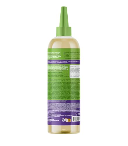 ORS Olive Oil Braidzone Soothing Scalp Oil with Lavender, Acai & Biotin for Nourishment 4.3 oz