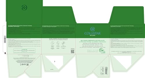 Collistar Gel-Mud Draining Anti-Cellulite 400ml – Slimming, Draining, Targeted Action with Escin & White Mud, No Rinse Needed