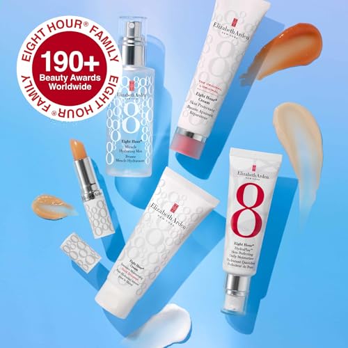 Elizabeth Arden Eight Hour Cream Lip Protectant Stick SPF 15 – Moisturizing Balm for Dry Lips with Shea Butter, Coconut Oil & Vitamin E, 0.13 oz