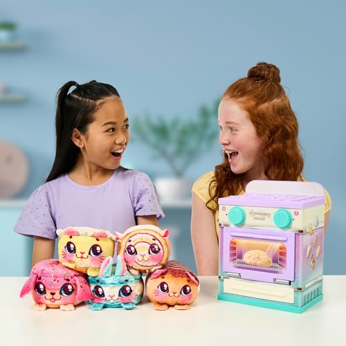 Cookeez Makery Lil' Bakez Oven – Mix, Bake & Reveal a Surprise Scented Plush Pet Toy (Non-Electronic, Styles May Vary)