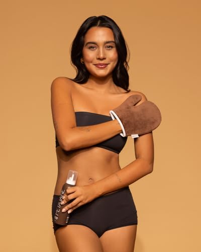Peta Jane Sunless Tan Applicator Mitt - Made in the USA - Streak-Free, Washable, Reusable, Ensures Even Application, 1 Pack