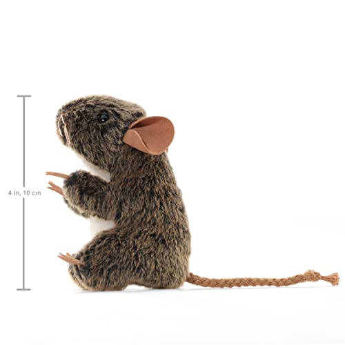 Folkmanis Mini Field Mouse Finger Puppet, Brown