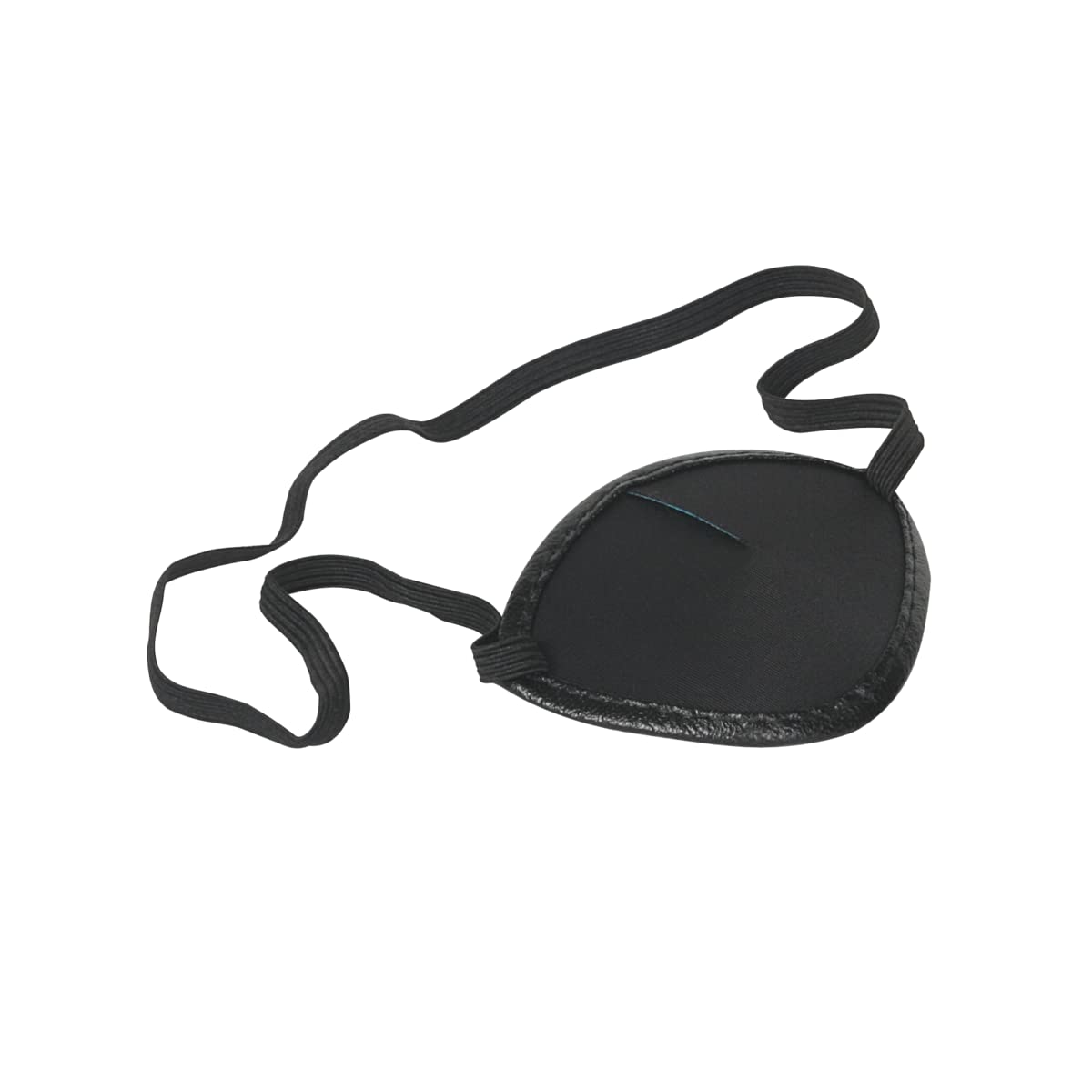 Flents Black Eye Patch, Concave Shape, Lightweight & Adjustable, Pressure-Free Comfort, Amblyopia, Eye Protection & Recovery