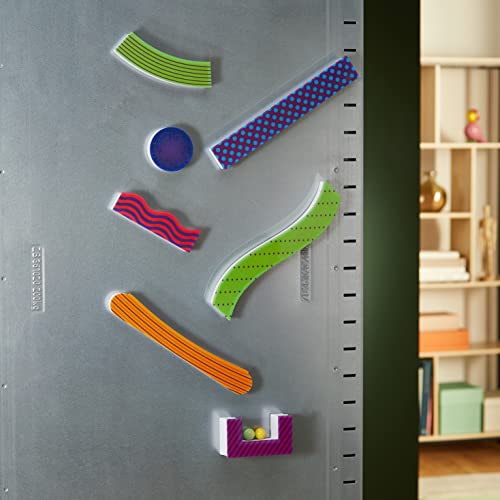 Tumble Trax Magnetic Marble Run – STEM Montessori Toy for Kids, Fine Motor Skills, Classroom Activity, Wall Play, Gifts for Boys & Girls