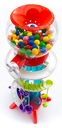Thames & Kosmos Gumball Machine Maker Lab - 12 STEM Experiments to Build Your Own Gumball Machines with Physics & Engineering, Includes Gumballs