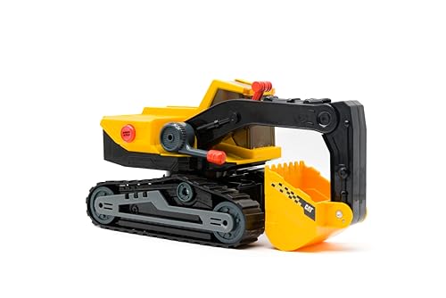 CAT Construction Toys, CAT Construction 11.5" Power Haulers 2.0 Excavator, Lights and Sounds, Ages 3 and up