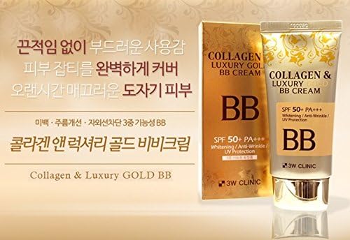123 UBuy Shop_Korea Collagen & Luxury Gold BB Cream SPF50+/PA+++ Say goodbye to blemishes and uneven skin tone - 1.69Oz