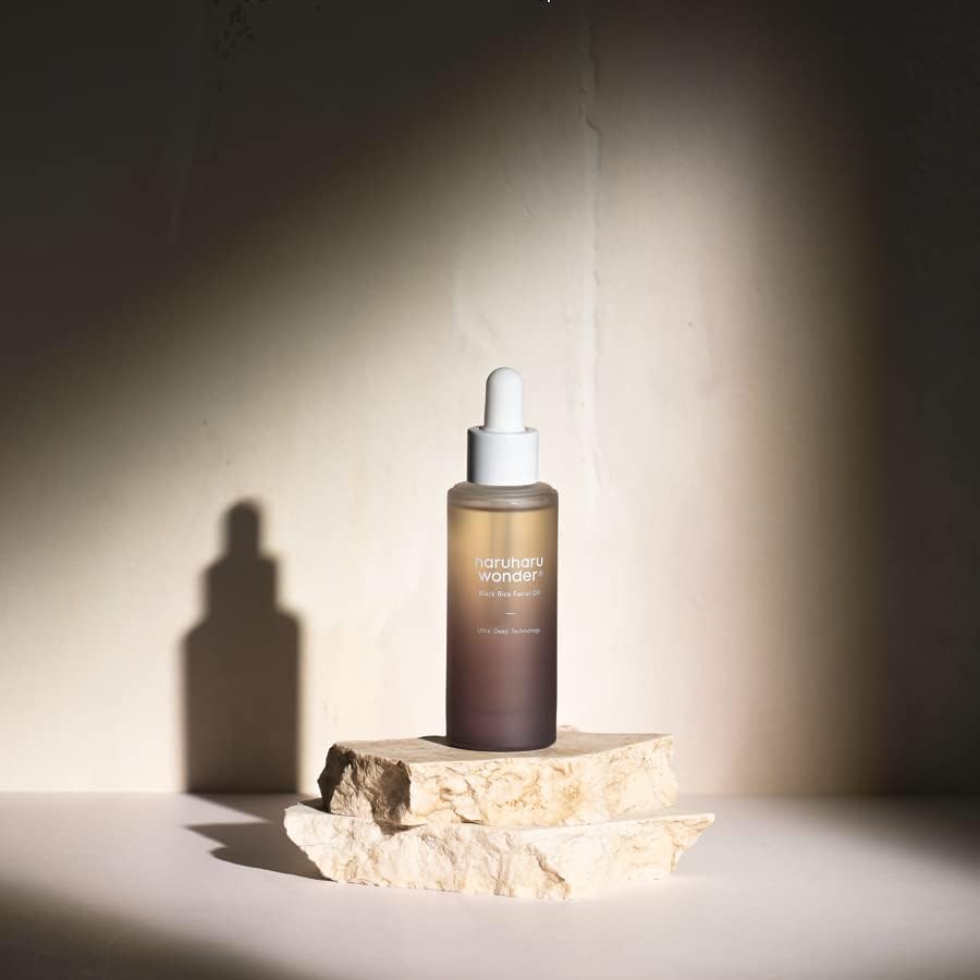 HARUHARU wonder Black Rice Facial Oil 1.01 fl oz (30ml)