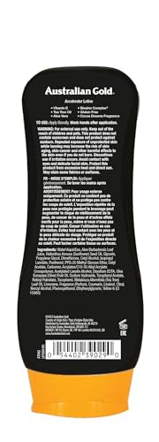 Australian Gold Dark Tanning Accelerator Lotion, 2020 Formula, 8 Fluid Ounce, Classic Cocoa Dreams