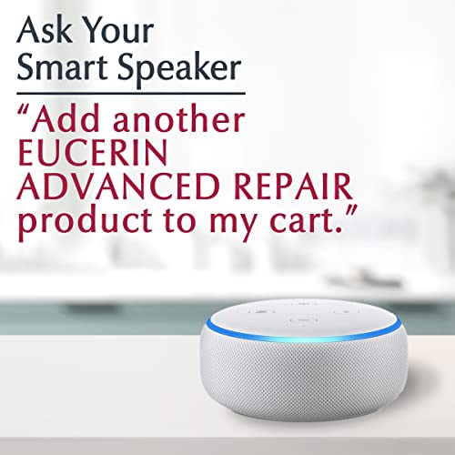 Eucerin Advanced Repair Body Cream for Very Dry Skin, Fragrance Free Daily Body Moisturizer, 16 Oz Jar