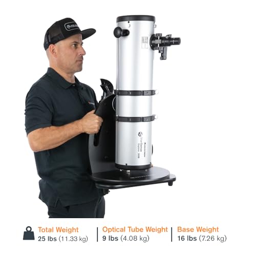 Celestron StarSense Explorer 150AZ Telescope – 150mm Tabletop Dobsonian, App-Enabled, Smartphone Dock, iPhone & Android, Beginner-Friendly