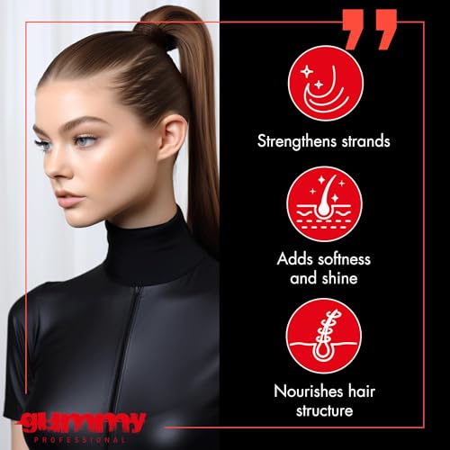 Gummy Professional Hair Wax for Men – Ultra Hold Water-Based Pomade with Provitamin B5 & Keratin – Texturizing Clay Paste, Alcohol-Free, 150ml