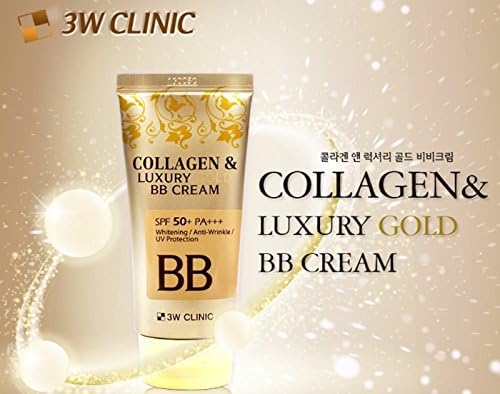 123 UBuy Shop_Korea Collagen & Luxury Gold BB Cream SPF50+/PA+++ Say goodbye to blemishes and uneven skin tone - 1.69Oz
