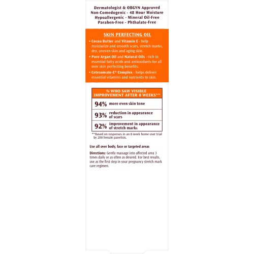 Palmer’s Cocoa Butter Skin Therapy Body Oil – Moisturizing Oil with Vitamin E & Argan Oil for Dry, Damaged Skin, 5.1 oz