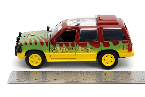 Jada Jurassic Park 1:32 1993 Ford Explorer Die-Cast Car, Toys for Kids and Adults