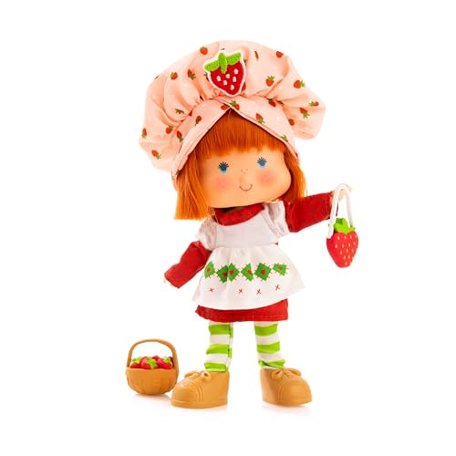 Strawberry Shortcake Limited Edition Classic 5.5" Poseable Sweet-Scented Fashion Doll with 4 Surprise Reveal Accessories