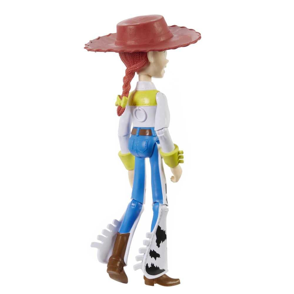 Mattel Disney and Pixar Toy Story Large Action Figure, Posable Jessie Collectible in Signature Cowgirl Look with Removable Hat, 12-inch Scale