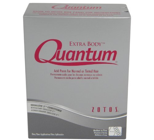 Box of Quantum Extra Body hair product on a white background