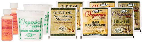 Originals by Africa's Best Olive Oil Conditioning Relaxer System 2-Pack | Repairs, Restores & Softens Coarse Hair for Shine & Elasticity