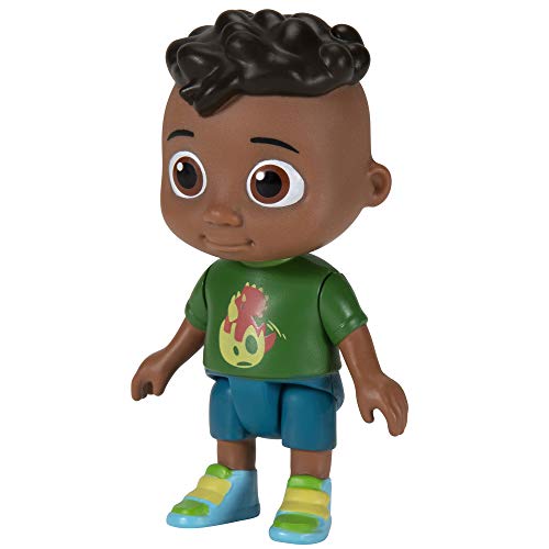 CoComelon Official Friends & Family 6 Figure Pack – Includes Baby JJ (Tee & Onesie), Tomtom, YoYo, Cody & Nina – 3" Character Toys for Toddlers