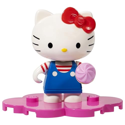 BLDR Hello Kitty & Friends 6-Pack Minifigures – Hello Kitty, Cinnamoroll, Pompompurin, My Melody, Keroppi & Kuromi – Amazon Exclusive, Ages 8+