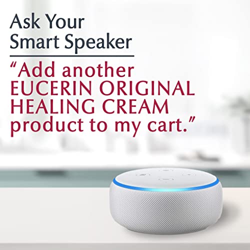 Eucerin Original Healing Cream – Unscented Body Moisturizer for Extremely Dry, Sensitive Skin, Emollient Enriched, 16 oz Jar, Pack of 2