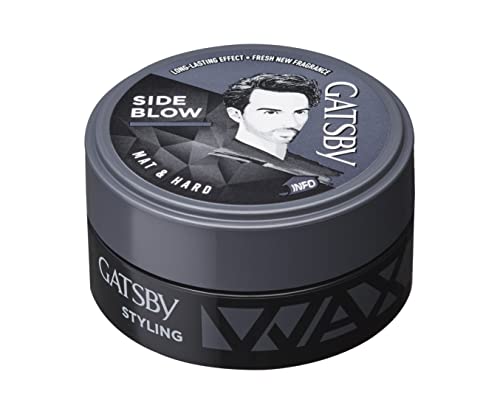 Gatsby Hair Styling Wax Matt & Hard 75g Grey