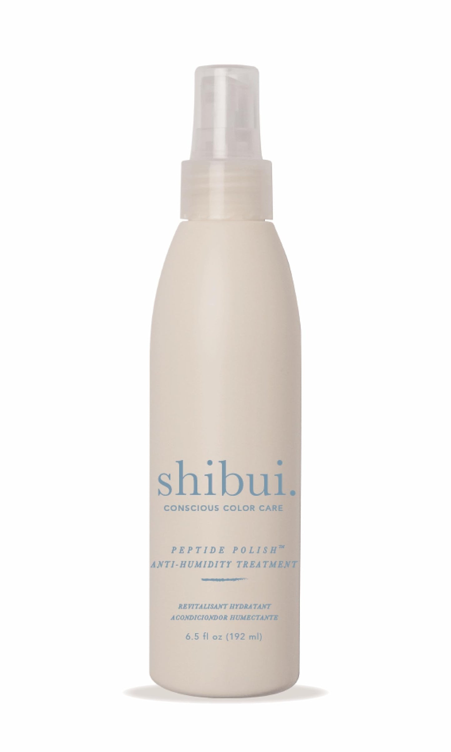 SHIBUI Peptide Polish Anti Humidity Treatment, Heat-Activated Shine & Color Protection, Vegan & Sulfate-Free, 6.5 Fl Oz