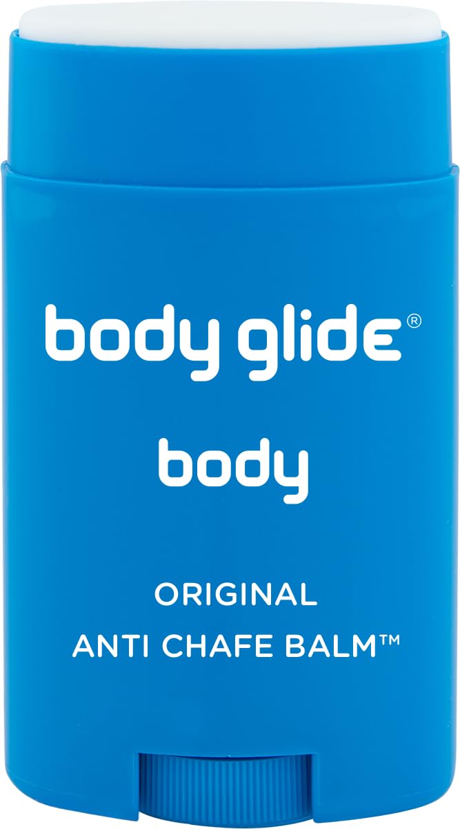 Body Glide Original Anti-Chafe Balm – No Chafing Stick to Prevent Arm, Chest, Thigh & Butt Irritation, Trusted Skin Protection 1.5oz