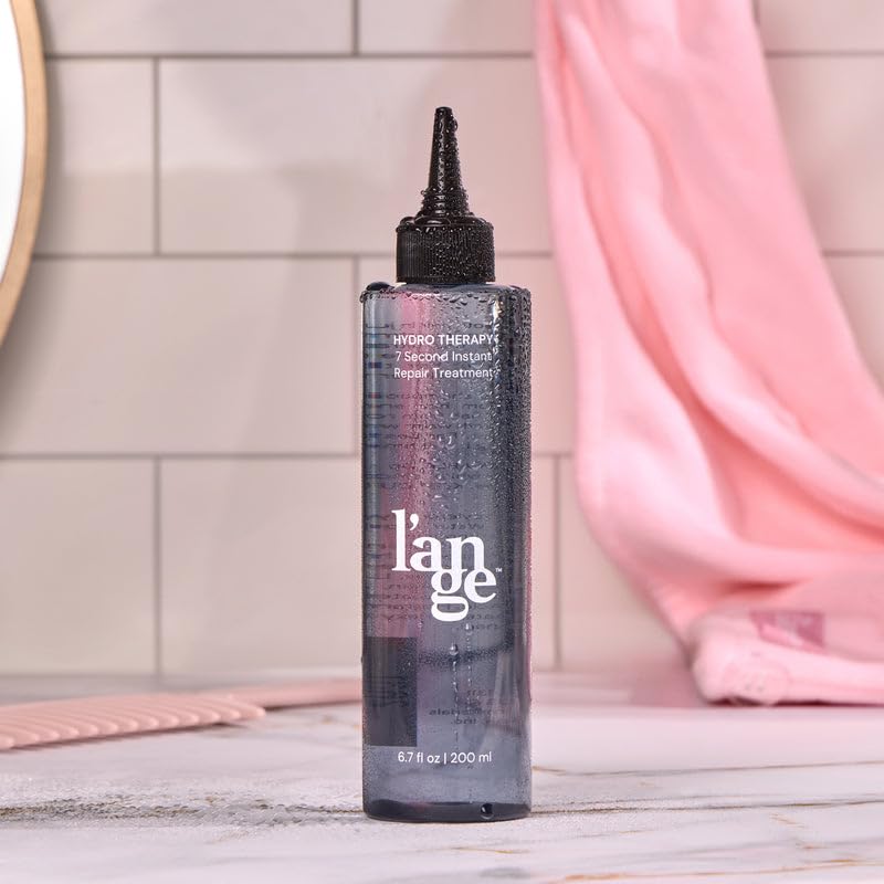 L'ANGE HAIR Hydro Therapy 7 Second Instant Repair Treatment | Lamellar Technology | Hydrates, Detangles & Smooths | Frizz-Reducing, Paraben-Free, Color-Safe
