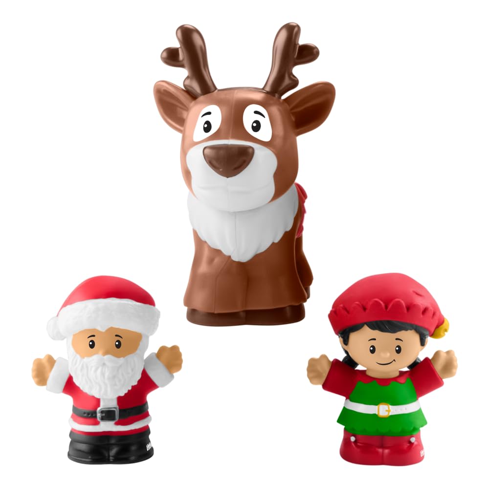 Fisher-Price Little People Christmas Train with Music, Santa, Elf & Reindeer Figures, Toddler Pretend Play Toy for Kids Ages 1+ (Amazon)
