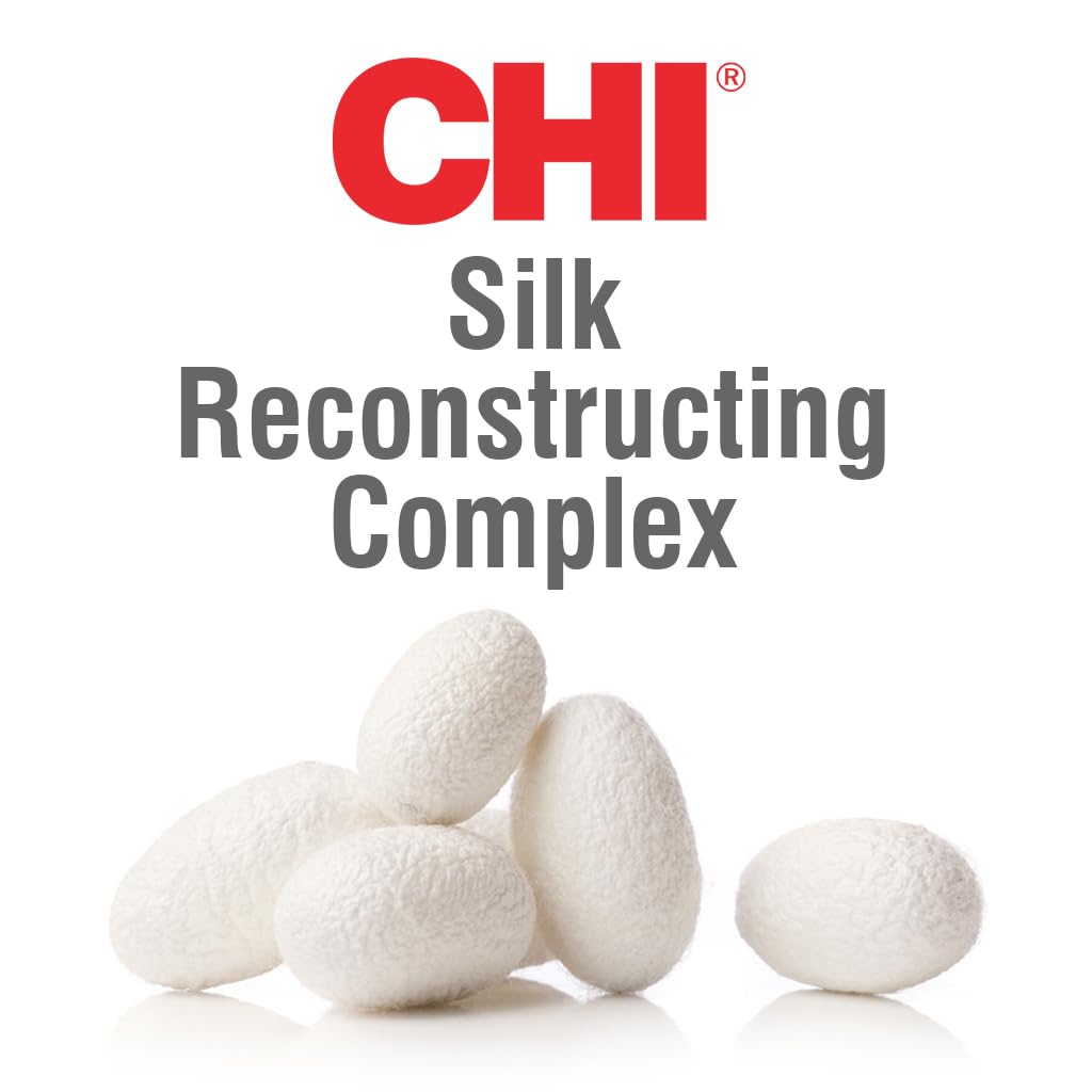 CHI Infra Silk Infusion, Leave-In Reconstructing Treatment To Strengthen & Protect All Hair Types, Alcohol-Free, 6 Oz