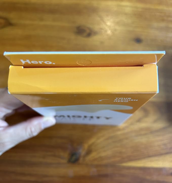 Hero Cosmetics Mighty Patch™ Forehead – Hydrocolloid Acne Patch for Large Zits & Blemishes, Drug-Free, Sensitive Skin Friendly, 5 Count