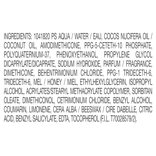 Garnier Whole Blends Hair Honey Milk 450F Heat Protectant Spray, For All Hair Types With Up To 100 Hrs of Frizz Control, 8.5 Fl Oz, 2 Count