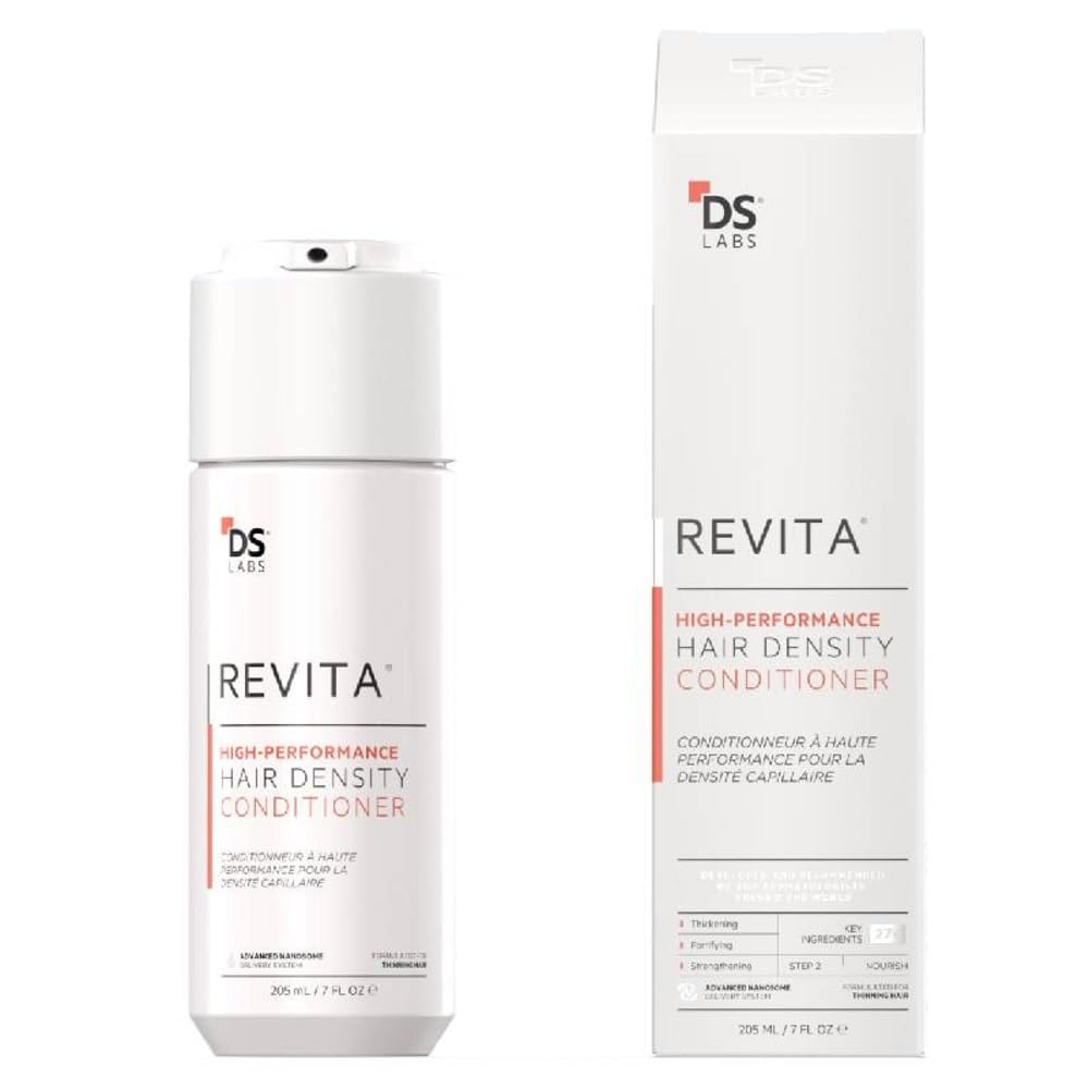 DS Labs Revita Conditioner 205mL – Lightweight Scalp-Focused Hydration for Fuller, Softer Hair, Thickening Effect, Sulfate & Silicone Free, Color Safe