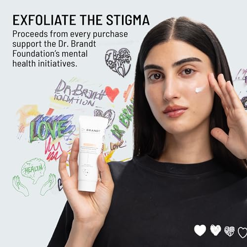 Dr. Brandt Advanced Microdermabrasion Face Exfoliator - Refines Texture, Minimizes the Look of Fine Lines & Enhances Overall Skin Tone - 2 oz