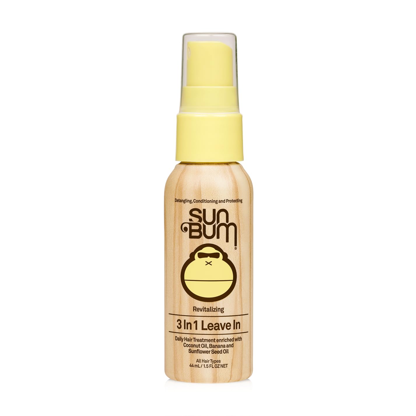 Sun Bum Beach Formula 3-in-1 Leave-in Hair Conditioner Spray, 1.5 Ounce