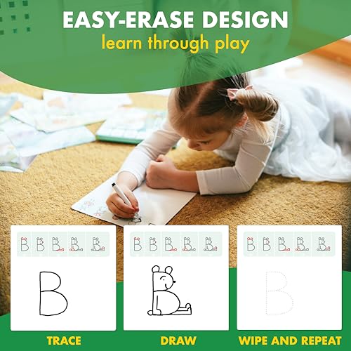 Alphabet Drawing & Tracing Toy Set for Kids Ages 3-6 – Educational ABC Learning Game, Handwriting Practice, Preschool Gift for Boys & Girls