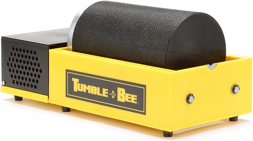 Tumble-Bee TB-14 Rock Tumbler - Large 1x4LB Rotary Polishing Machine for Stones, Rocks, Metals & Sea Glass, Adults & Kids, Hobby & Pro Use